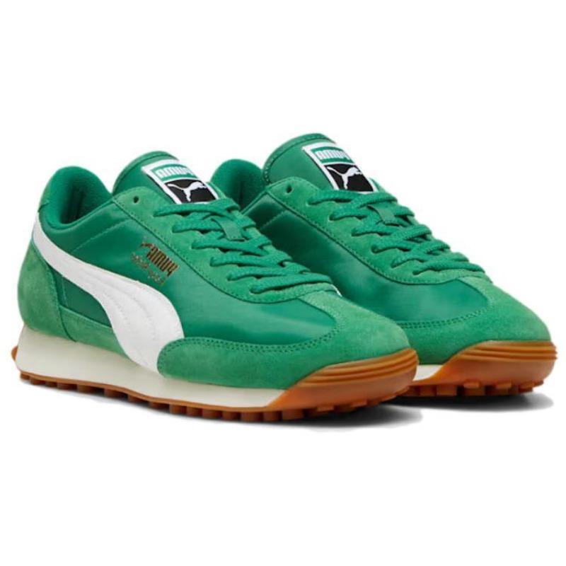 Puma Unisex Easy Rider Vintage Archivio Verde Bianco 399028-03