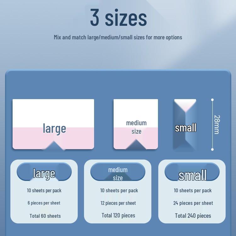 Fluorescent Writable Sticky Index Tabs with Strong Adhesion