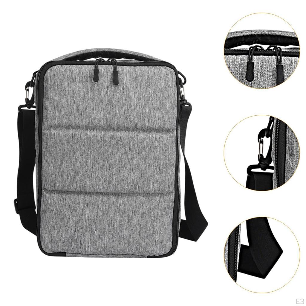 Fishing Reel Bag Crossbody Shoulder Nylon Cloth Practical Water Resistant Shockproof Drum Reels