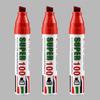 Pennarello Jumbo Impermeabile e Resistente all'Olio - Punta Extra Spessa, Inalterabile, Rosso/Blu/Nero