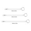 150mm/240mm/300mm Lanyard Cable Stainless Steel Safety Tether Wire Quick Release Pin Lanyard Safety Wire for Boat Marine