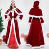 Santa Claus Costume Deluxe Edition, Christmas Ball Couple Performance Costume