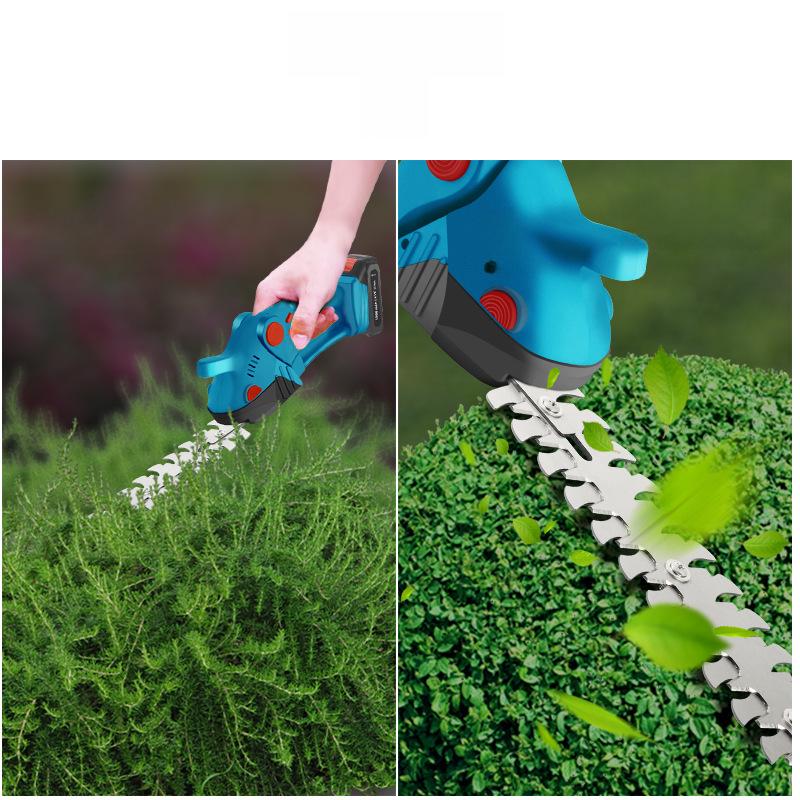 Belot Portable Lithium Battery Hedge Trimmer: Multi-Function Handheld Electric Shears for Gardening
