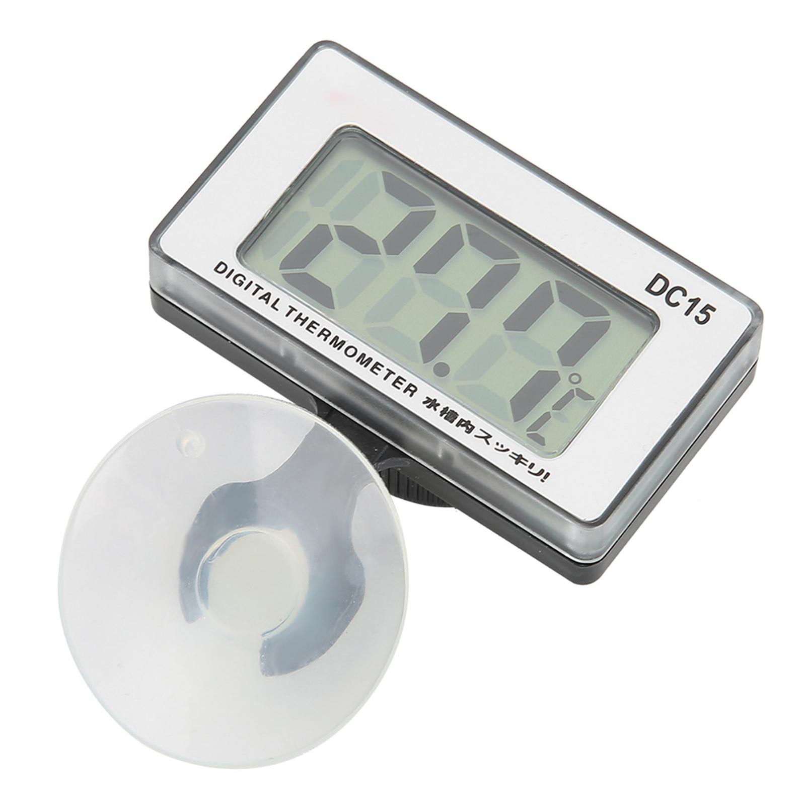 

Aquarium Fish Tank Water Thermometer Electronic Hygrothermograph for Indoor & Outdoor