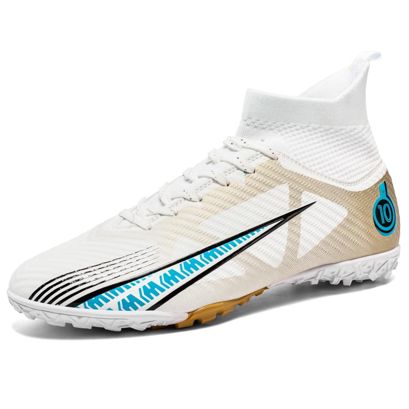 Men New TF Football Shoes Indoor Professional Resistant Male Non Slip Breathable Top Quality Soccer Shoes Futsal Football Boots