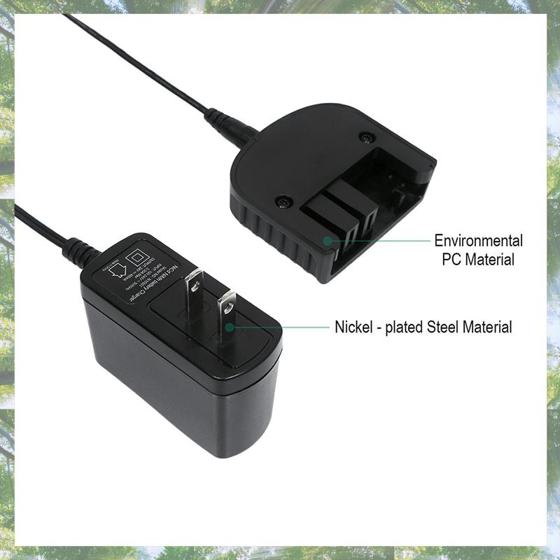 Зарядное устройство Premium-2X 9.6V-18V для Black And Decker, Зарядное устройство Black & Decker Ni-Cd Ni-Mh A18 Hpb18 A14 Hpb14 A12 Hpb12, Вилка США чёрный
