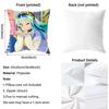 Funda de Cojín Urusei Yatsura Cómoda Reversible Ideal para Coche Sofá Dormitorio y Más