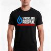 Strickland Propane Tshirt Summer Casual Cotton Tee Oversized Streetwear Tops Vintage Graphic Print Loose Fit Short Sleeve