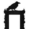 Yousheng Crow Decorative Frame Lightweight Portable Gothic Design Multipurpose Photo Frame Halloween Party Decoration