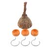 Halloween Broom Pumpkin Cups Halloween Party Is Perfect For Weddings Special Occasions Or Everyday Meals Resin Four Cups