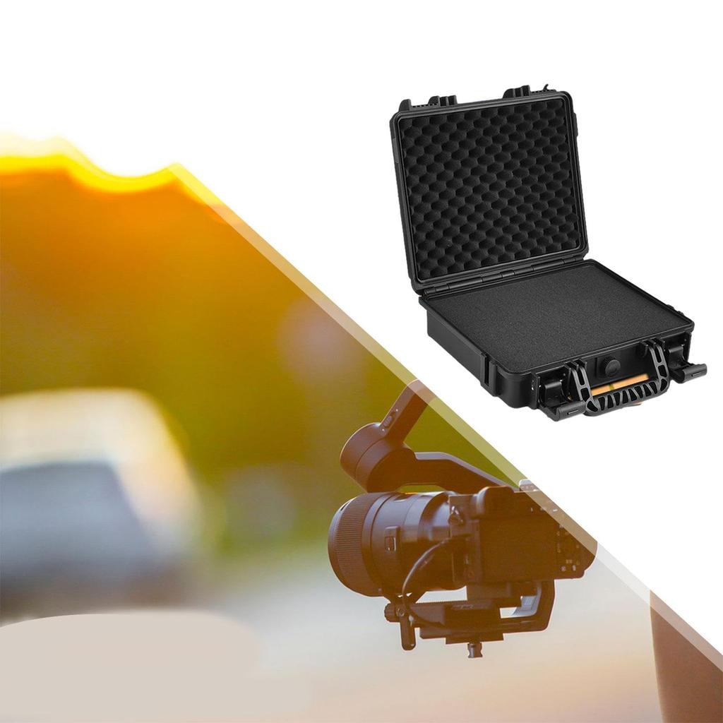 GUOOL Portable Sponge Bin Handheld Hard Ideal for Storing Equipment and Tools at x x Toolbox, Pre-Cut Carrier, Container, Case, Home, 29.5cm 26.5cm