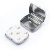 Mini Small Metal Box With Lid Hinged Flip Storage Tin Box Small Kit Case Jewelry Coin Portable Medicine box Candy Organizer