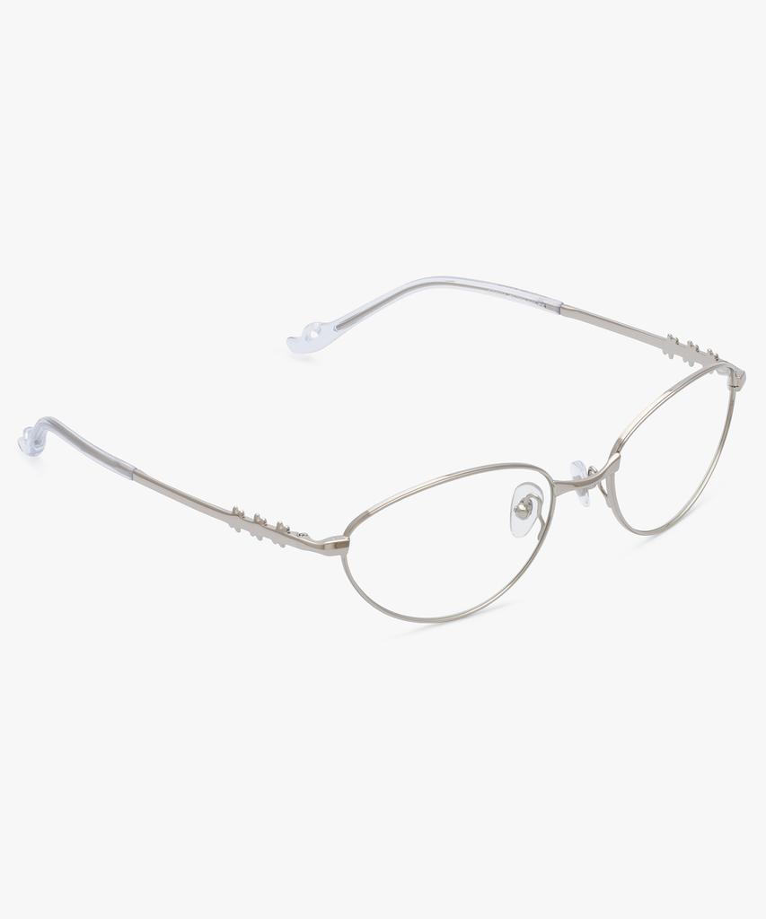 Likkeullou Rc Stainless Steel Epoca Glasses Silver