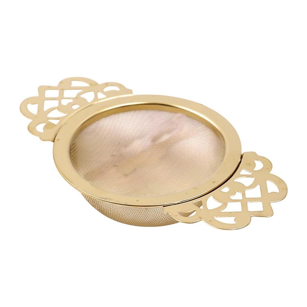 Fine Mesh Tea Filter Metal Sifter Practical Rustproof Tea Accessories for Tea