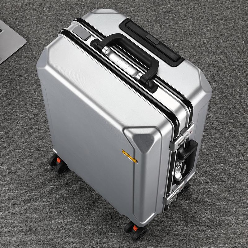 High-End 22” Travel Suitcase: Sit-On Design, 20” Carry-On for Men, Women, College Students, Business, and Large Capacity 26” Trolley Case