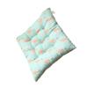 2Pcs Chair Seat Cushion Breathable Cotton Linen Washable Stool Pads Printed Chair Mats Home Car Soft Decorations