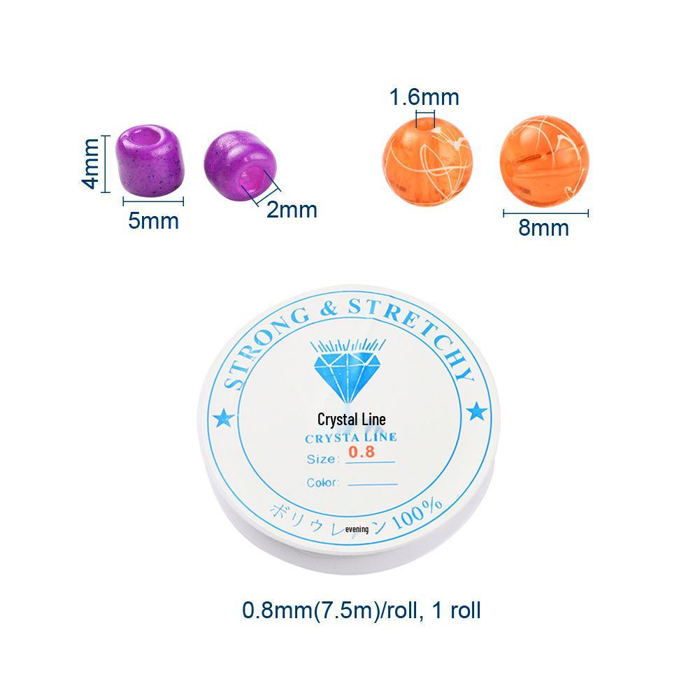 Halloween Polymer Clay Bead DIY Set: Handmade Bracelet & Necklace Accessories