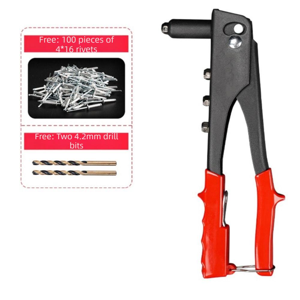 

Heavy Duty Riveter Set Steel Construction Blind Rivets Pop Rivet Tool Professional Use Combination set