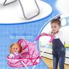 Children's Dollhouses Crib Bed Toy Accessory for Most Dolls for Imaginative Playing Daily Casual Use Decoration