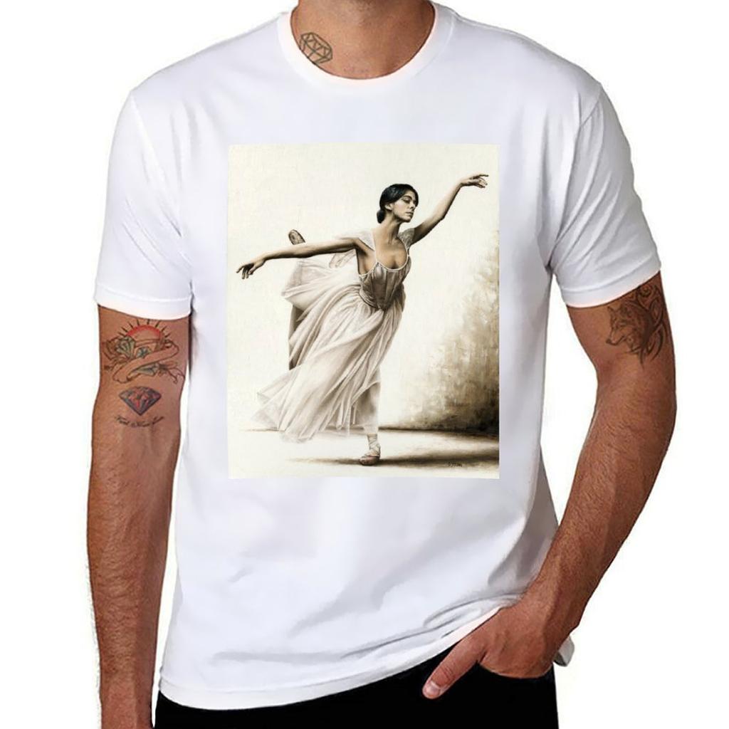 Demure Ballerina Tshirt Classic Basic Casual Tshirt