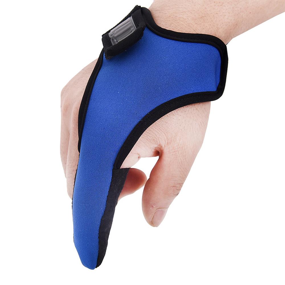Index Finger Fishing Glove Unisex Elastic Right Left Hand For Women Men Outdoor Fishing Training Water Sports