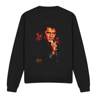 Elvis Presley Unisex Adult Trouble Sweatshirt