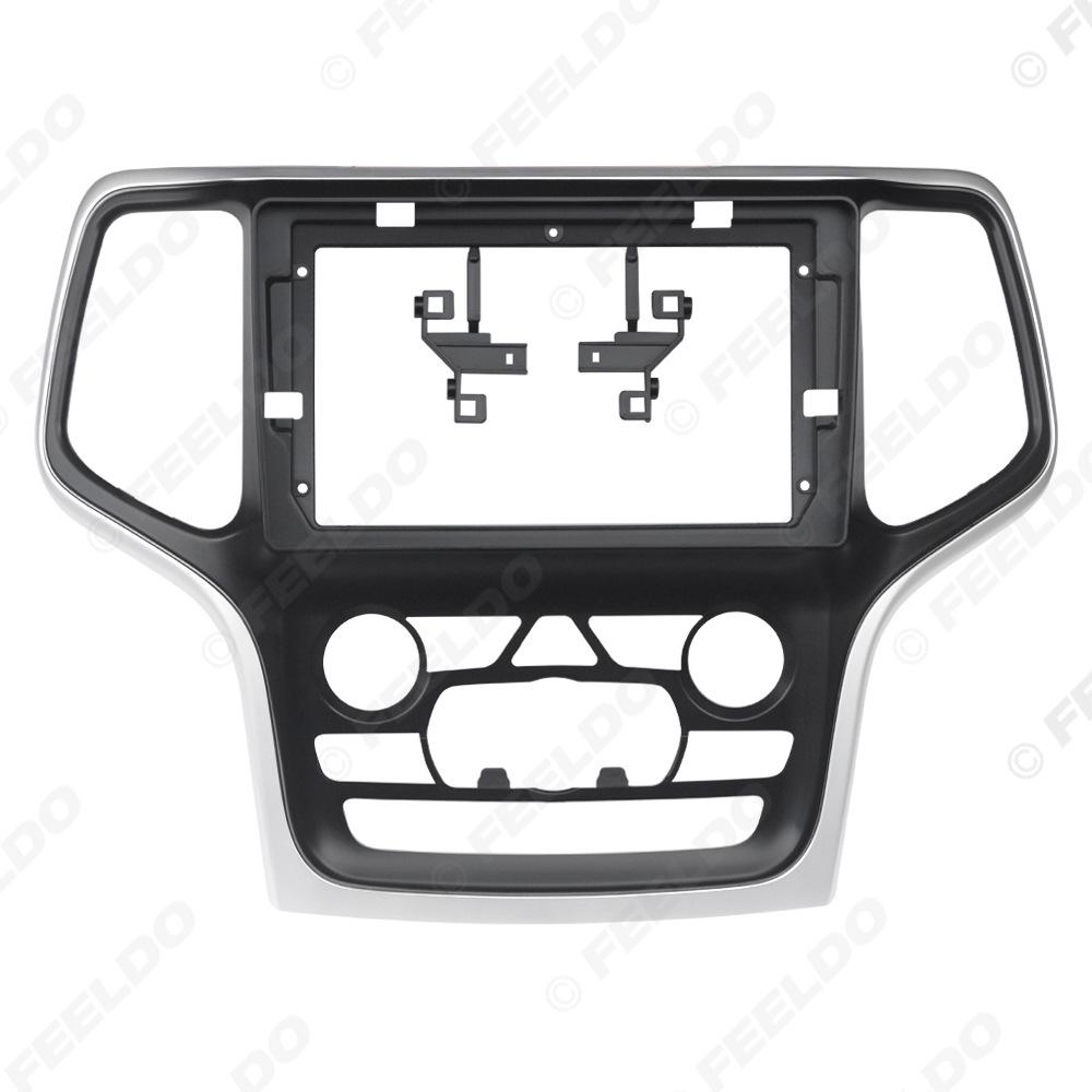 9-Inch Android Navigation Frame Bezel for 2014-2017 Jeep Grand Cherokee Models FEELDO
