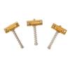 3PCS Brass Material Electric Guitar Saddles 10.8mm String Bridge Saddle  Guitar Replacement Parts