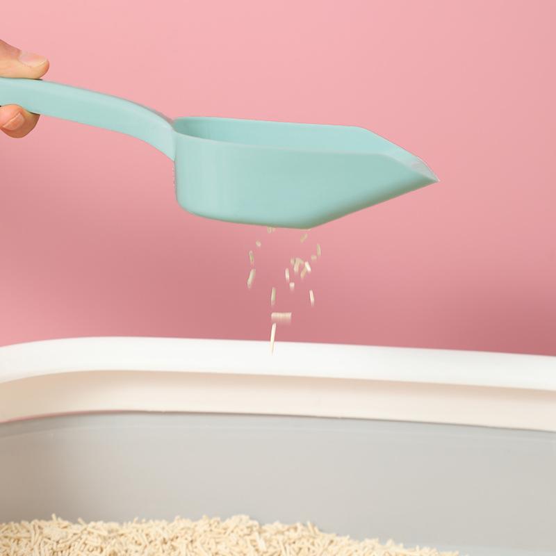 Cat Litter Shovel Plastic Mesh Thickened Shit Shoveling Artifact Strong and Non-deforming Multi-color Optional Pet Cleaning Products