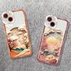 Printing Landscape Creative Mountain Phone Case For iPhone 16 15 14 13 12 11 Pro Max XS X XR 7 8 SE Soft Cover