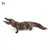 Simulation Crocodiles Wild Animal PVC Figurine Model Craft Educational Kids Toy