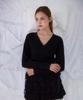 ROSEFRANTZ Muse Wrap Rib Knit [Black]