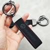 2026 New For VOLKSWAGEN VW 56mm Car Wheel Center Caps Black Suede Metal Keychain 14mm VW Key Sticker For Volkswagen Jetta Bora P