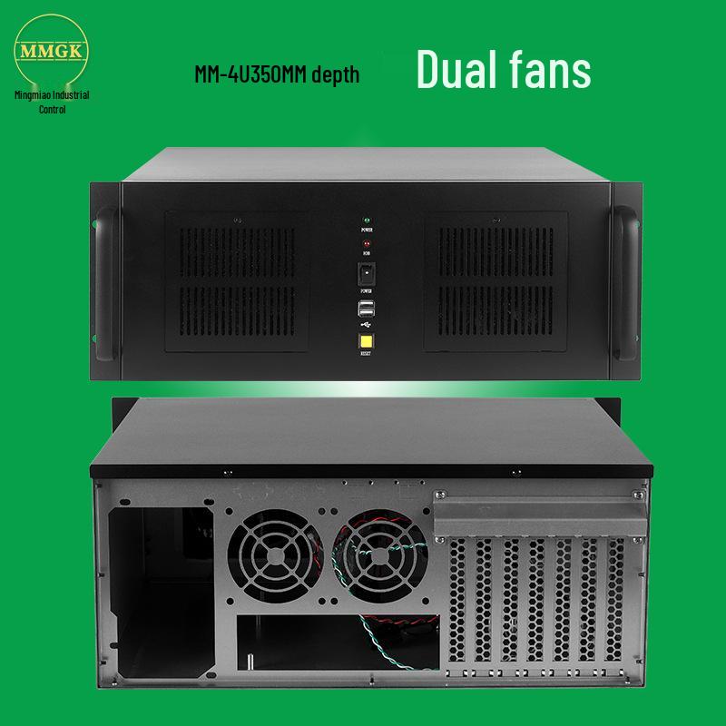 2U Rackmount Industrial PC Case for mATX Servers & Network Security