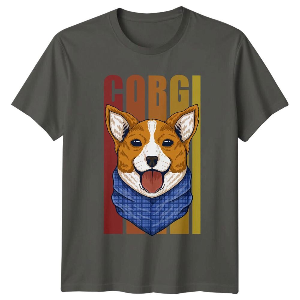 Corgi Dog Breed Animals Unisexs TShirt Unisexs Graphic Tee Unisex Top S