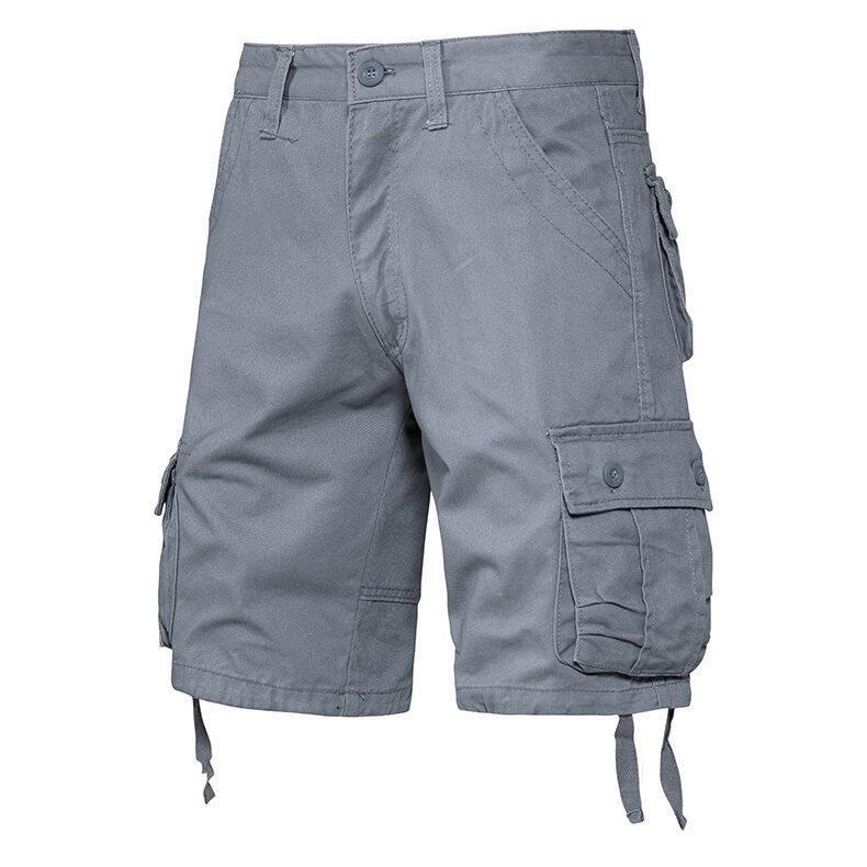 Men's Summer Cotton Shorts Shorts Casual Pants Loose Breeches Men's Fashion Casual Shorts