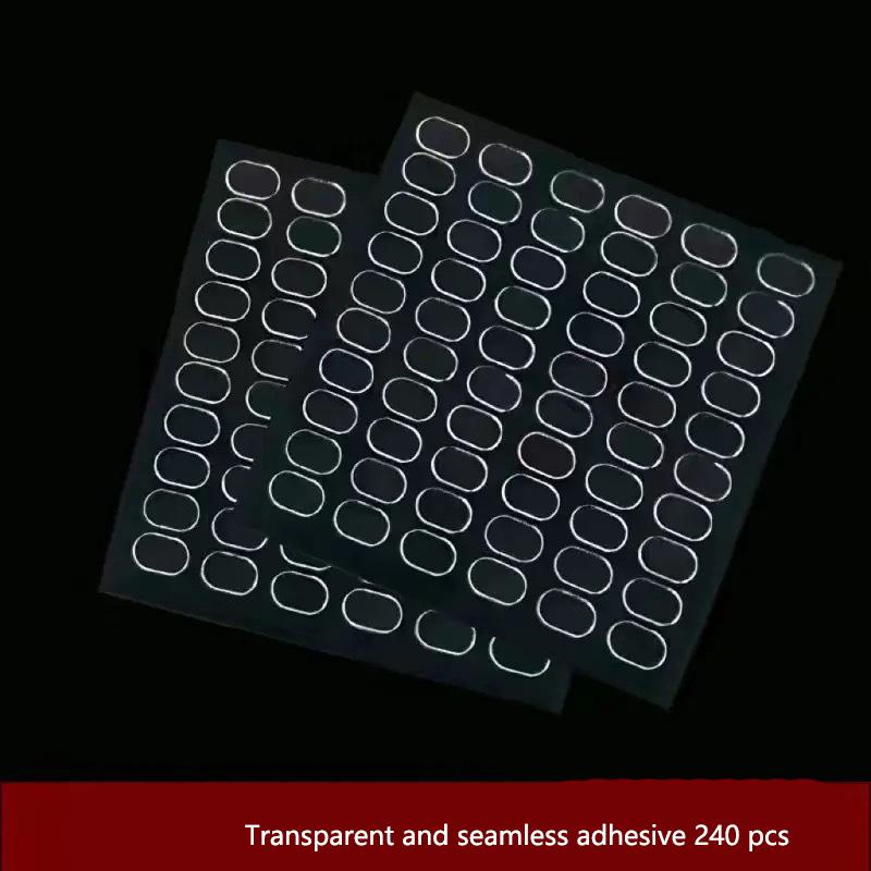 Double-sided Seamless Non-bubbling Acrylic Glue Nano Double-sided Adhesive Sticker for Storage and Display Box Figurine Glue