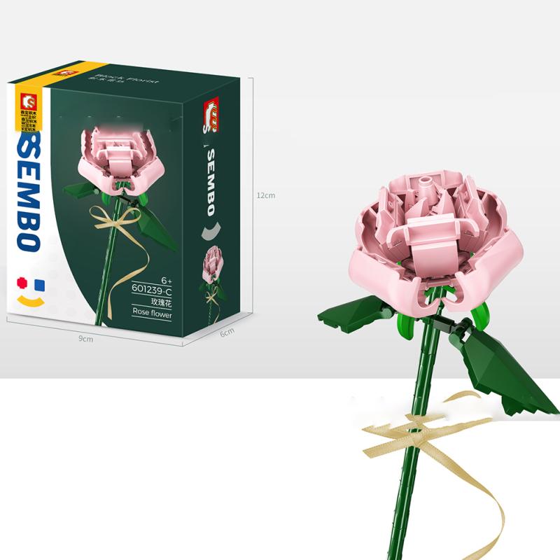 Eternal Flowers Bouquet Building Blocks Compatible For Lego Assembled Building Block Toys For