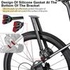 NEWBOLER Aeropack Lega di Alluminio Portapacchi per Bicicletta Serratura a Combinazione Borsa da Bici Bikepacking Per Bici MTB e Gravel Portapacchi Scaffale