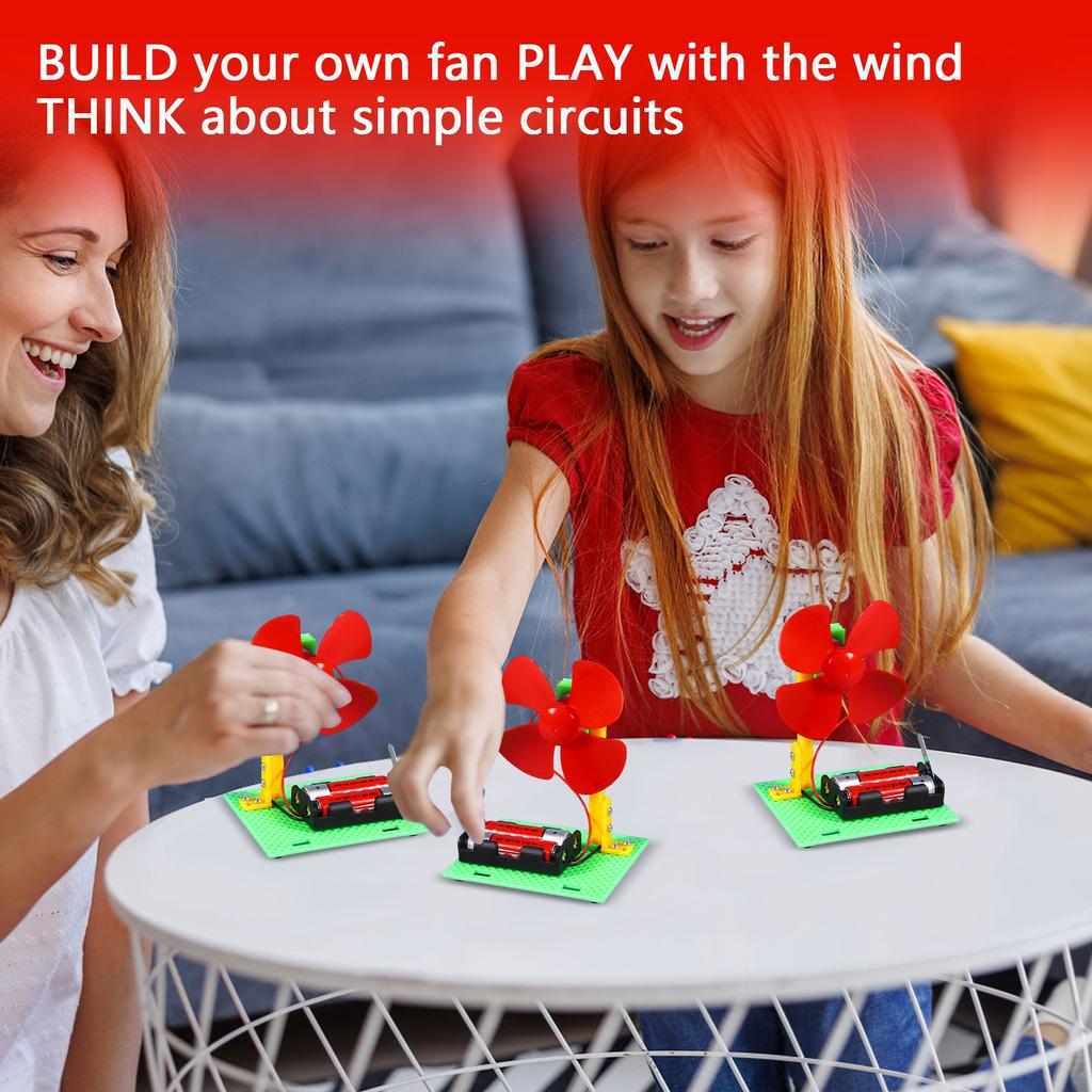 Cultivation Of Primary School Students' Interest In Handmade Science Experiments, Toy Fan Material Package