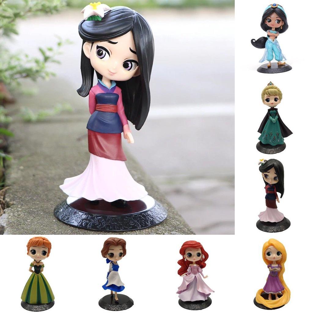 Enchanting Disney Princess Action Figures Anna Elsa Ariel Rapunzel Perfect For Girls Gifts