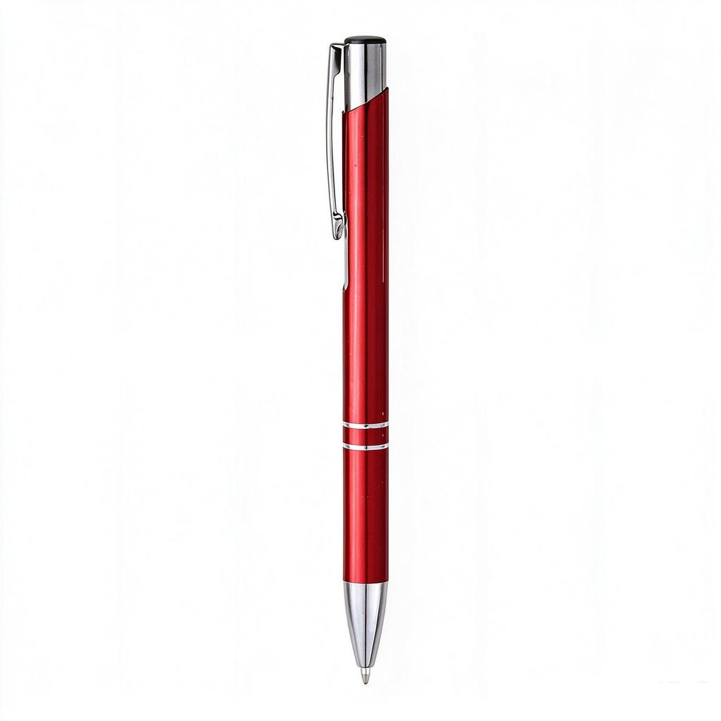 Aluminum Barrel Oil-Based Ballpoint Pen - Custom Logo, Creative Gift, Engraving Option, Advertising Pen