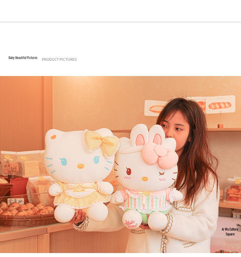 Genuine Hello Kitty Plush Toy - Cute Kitty Cat Doll Gift