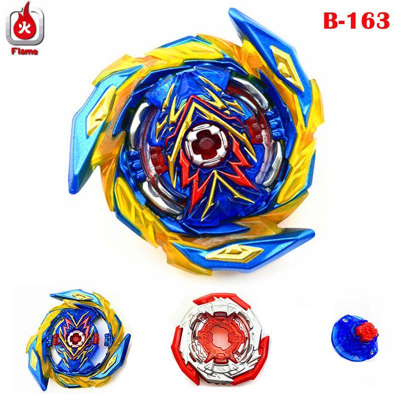 B-163 Beyblade Burst Superking Booster Brave Valkyrie Ev' 2a Design Vibrant Albastru Auriu Pentru Bătălii Captivante
