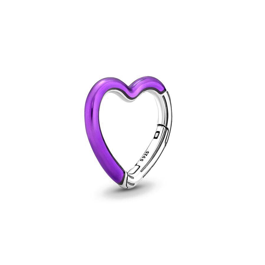 ME Series 925 Silver Chained ME Wire Heart Medallion Marry Double Link Charm Fit Original Bracelet Accessories