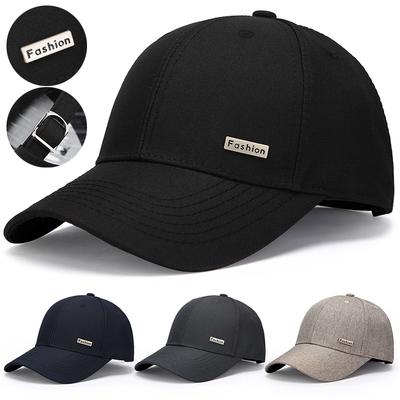 Hat Men's Spring and Autumn Baseball Cap Outdoor Casual Shade Sun Protection Cap