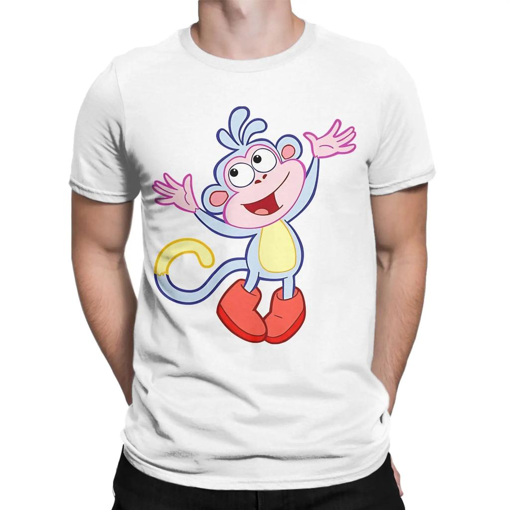 Ddoras The Explorers Unisexs T Shirt Fashion Tee Shirt Short Sleeve Round Collar Tshirt Pure Cotton Plus Size Tops