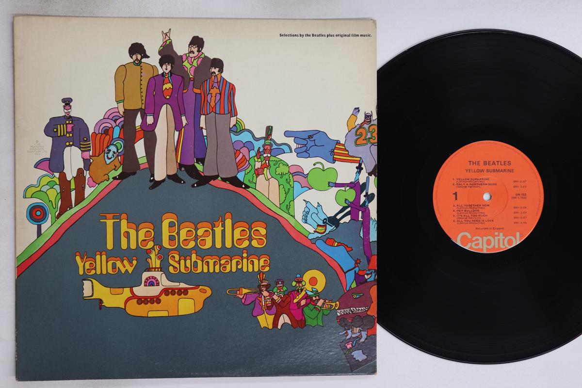 

LP Record BEATLES - Yellow Submarine SW153 APPLE 1976 US Rock Used
