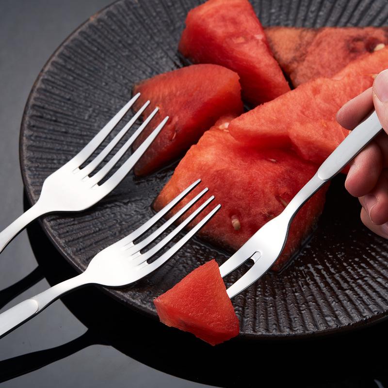 316 Edelstahl Besteckset: Suppenlöffel, Obstgabel, Schöpfkelle, Schaber für westliche Küche