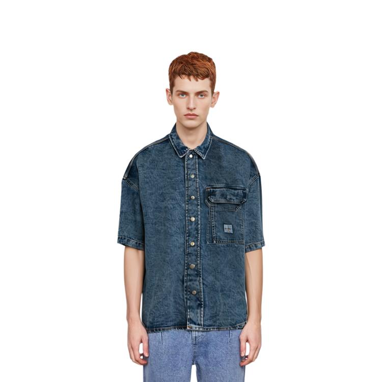 Calvin Klein Shirt Men's Denim Blue J3227751A4